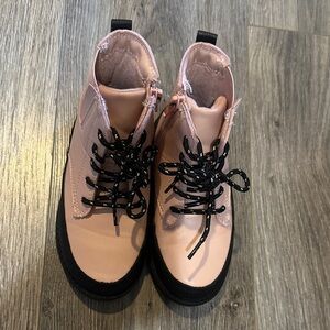 Carter's Pink and Black Kids Boots